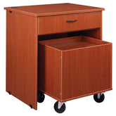 Lockable Circulation Desk Station with Drawer and Book Return 88028 H40 - Steven's I.D.SYSTEMS®